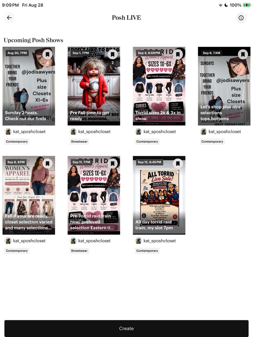 ♡(Like)This Listing To Get Notified "Upcoming shows updated with changes "